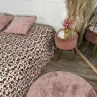 Manta com padrão tigresa