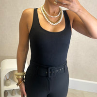 Body Modelador Preto