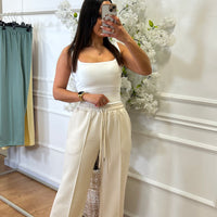 Calça de Fato de Treino Bege