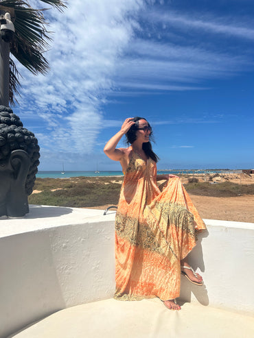 Vestido Laranja