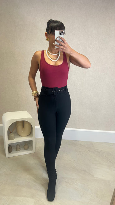 Body Modelador Bordeaux