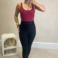 Body Modelador Bordeaux