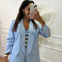Blazer básico Azul Bébé