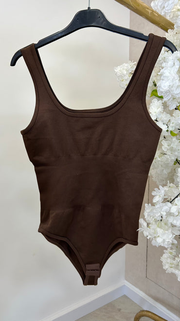 Body Modelador Castanho
