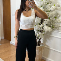 Bralette Rendada Branca