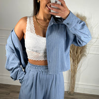 Bralette Rendada Branca