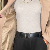 Casaco de Fazenda Midi Camel Texturado