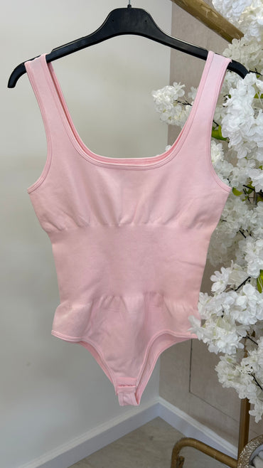 Body Modelador Rosa