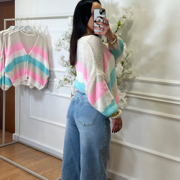 Calça de Ganga Wide Leg REDIAL azul claro