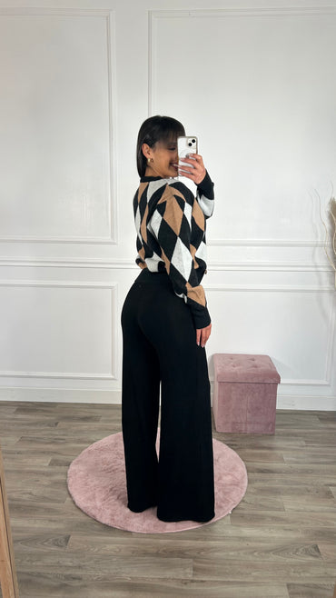 Pantalona bombazine preta
